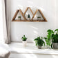 3-Peak Mountain Shelf - 27" x 13"