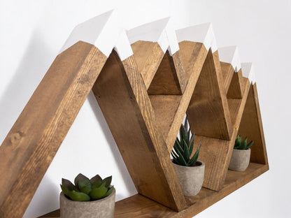 5-Peak Mountain Shelf - 27 Inches