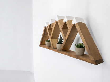 5-Peak Mountain Shelf - 27 Inches