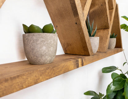 5-Peak Mountain Shelf - 27 Inches