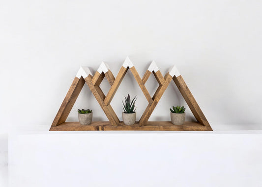 5-Peak Mountain Shelf - 27 Inches