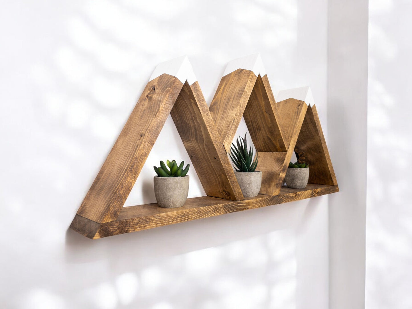 3-Peak Mountain Shelf - 27" x 13"