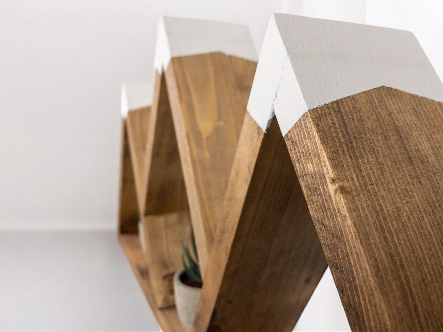 3-Peak Mountain Shelf - 27" x 13"
