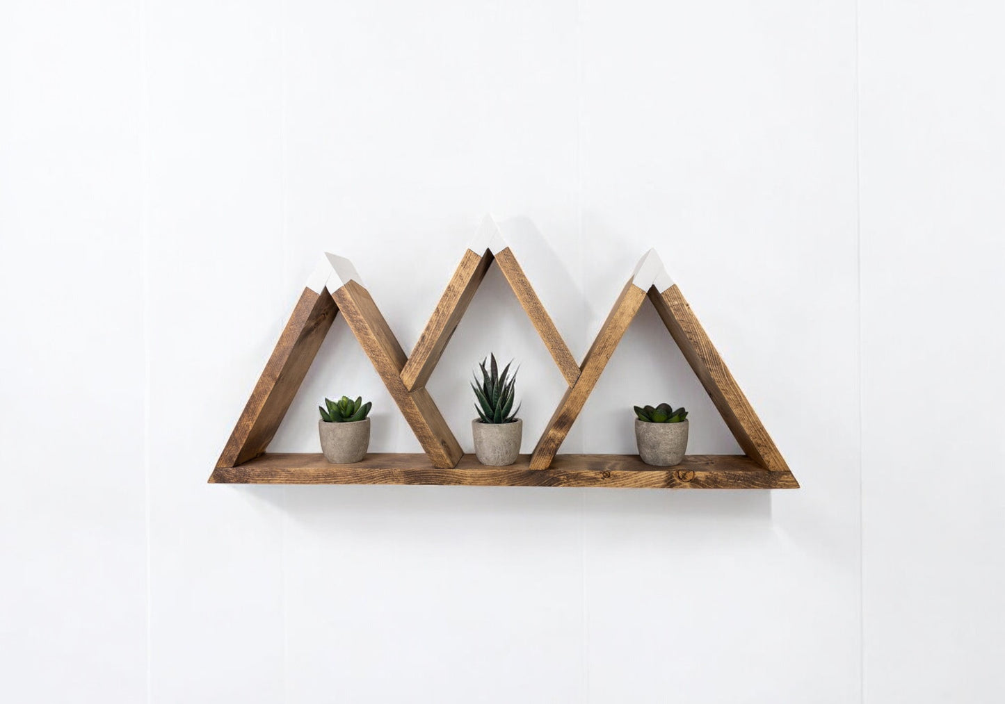 3-Peak Mountain Shelf - 27" x 13"