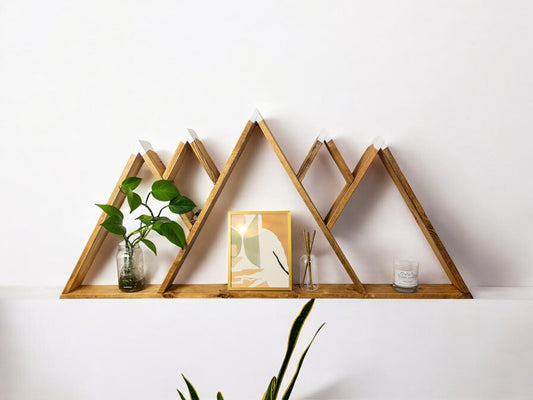 Wood Mountain Wall Art - 54" x  24.5"