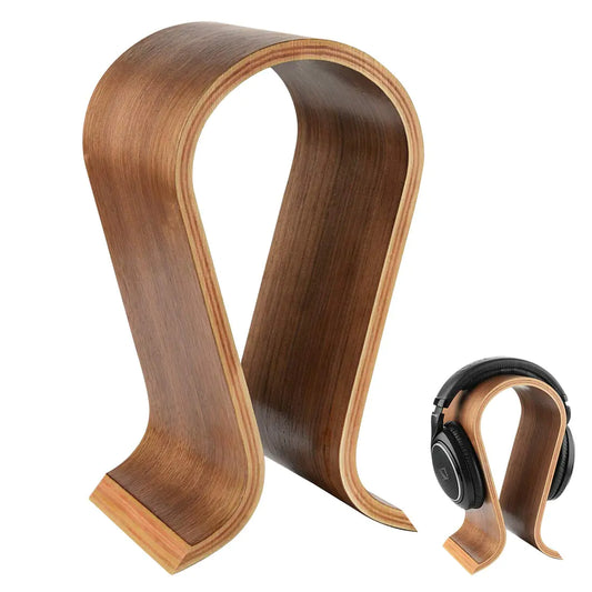 Wooden Headphones Stand