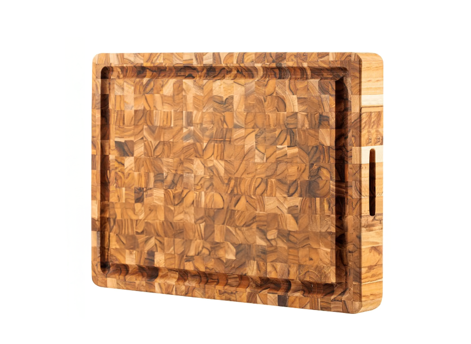 End Grain Teak Cutting Board