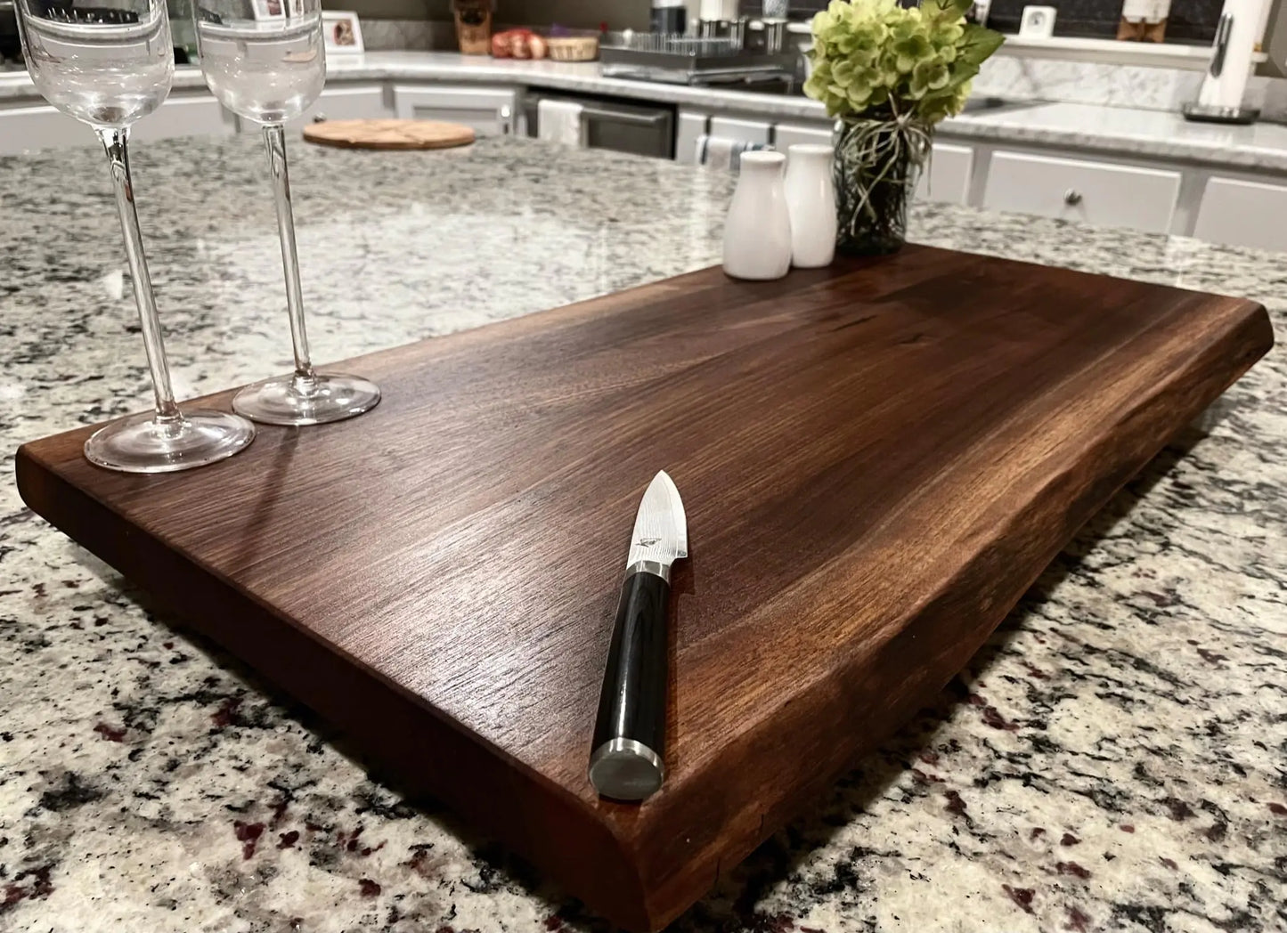 Live Edge Wood Charcuterie Board 27 x 14.5 x 1.25.