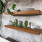 Wood Floating Shelves -  2-Inches Thick -  10-inches Deep