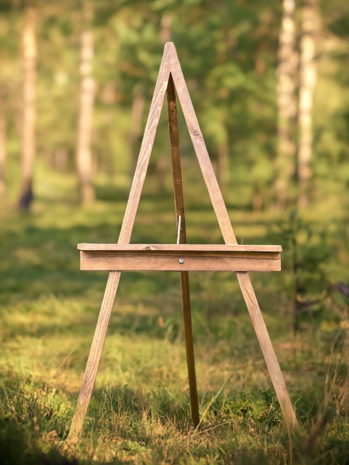 Wood Wedding Sign Easel