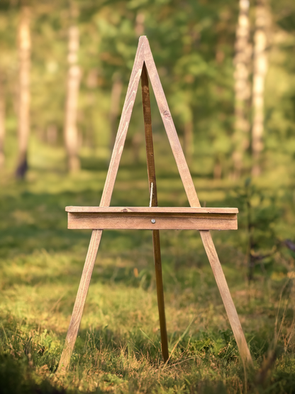 Wood Wedding Sign Easel