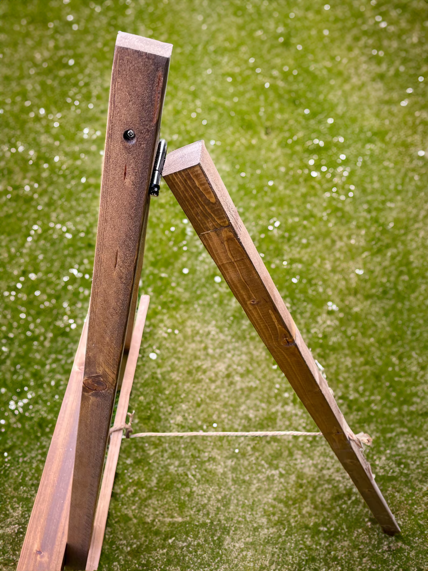 Wood Wedding Sign Easel