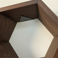 Plant-Optimized Hexagon Floating Shelves - Handcrafted Wood Display for Plant Parents (9.25" Deep)