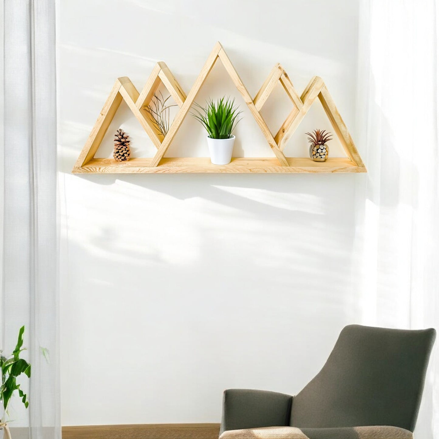 Wood Mountain Shelf - 36" x 16"