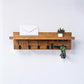 Wall Mounted Key Rack with Mail Holder - 24"