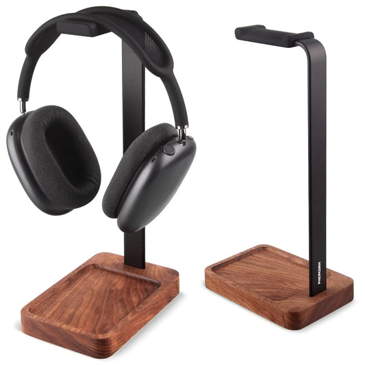Headset Holder - Black Walnut