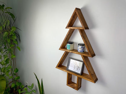 Tree Shelf, Rustic Tree Shelf, Woodland Nursery Shelf