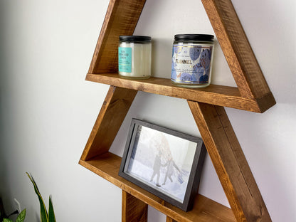Tree Shelf, Rustic Tree Shelf, Woodland Nursery Shelf