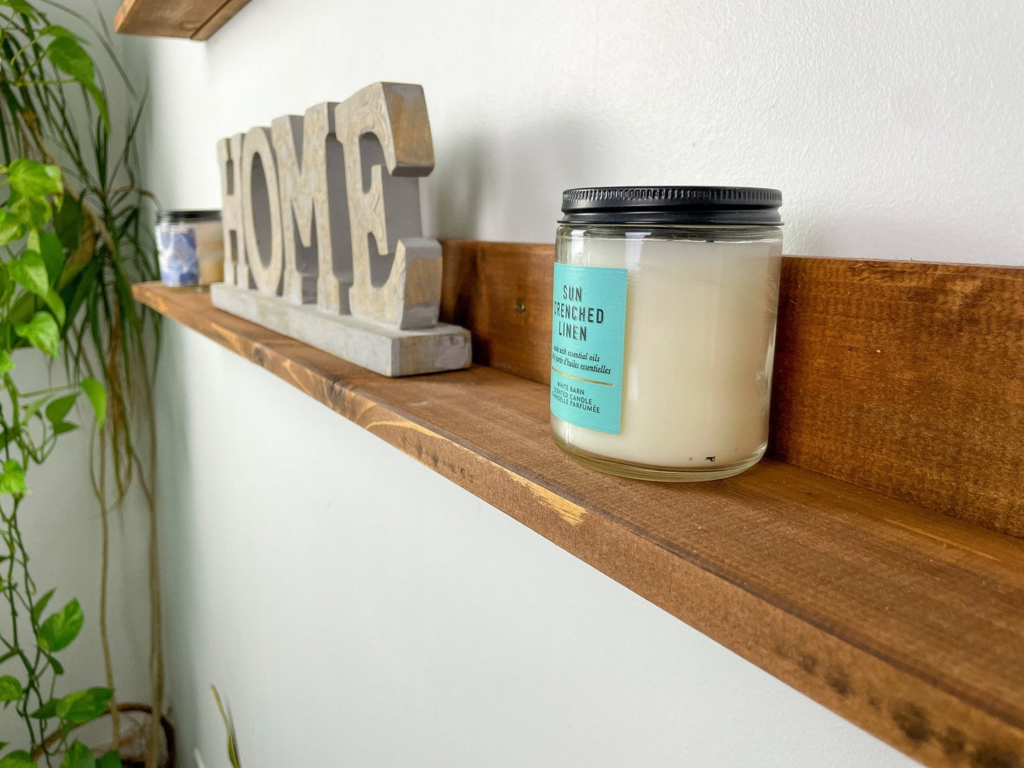 Picture Ledge Shelf, Rustic Wooden Picture Ledge Shelf, Rustic Floating Shelf, Wood Ledge
