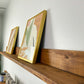 Picture Ledge Shelf, Rustic Wooden Picture Ledge Shelf, Rustic Floating Shelf, Wood Ledge