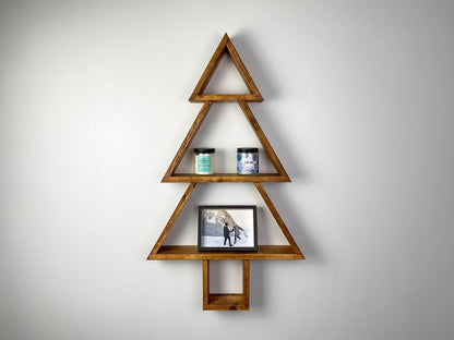 Tree Shelf, Rustic Tree Shelf, Woodland Nursery Shelf