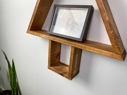 Tree Shelf, Rustic Tree Shelf, Woodland Nursery Shelf