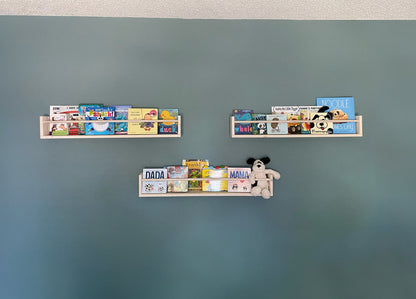 Nursery Bookshelf, Floating Bookshelf, Children's Bookshelf