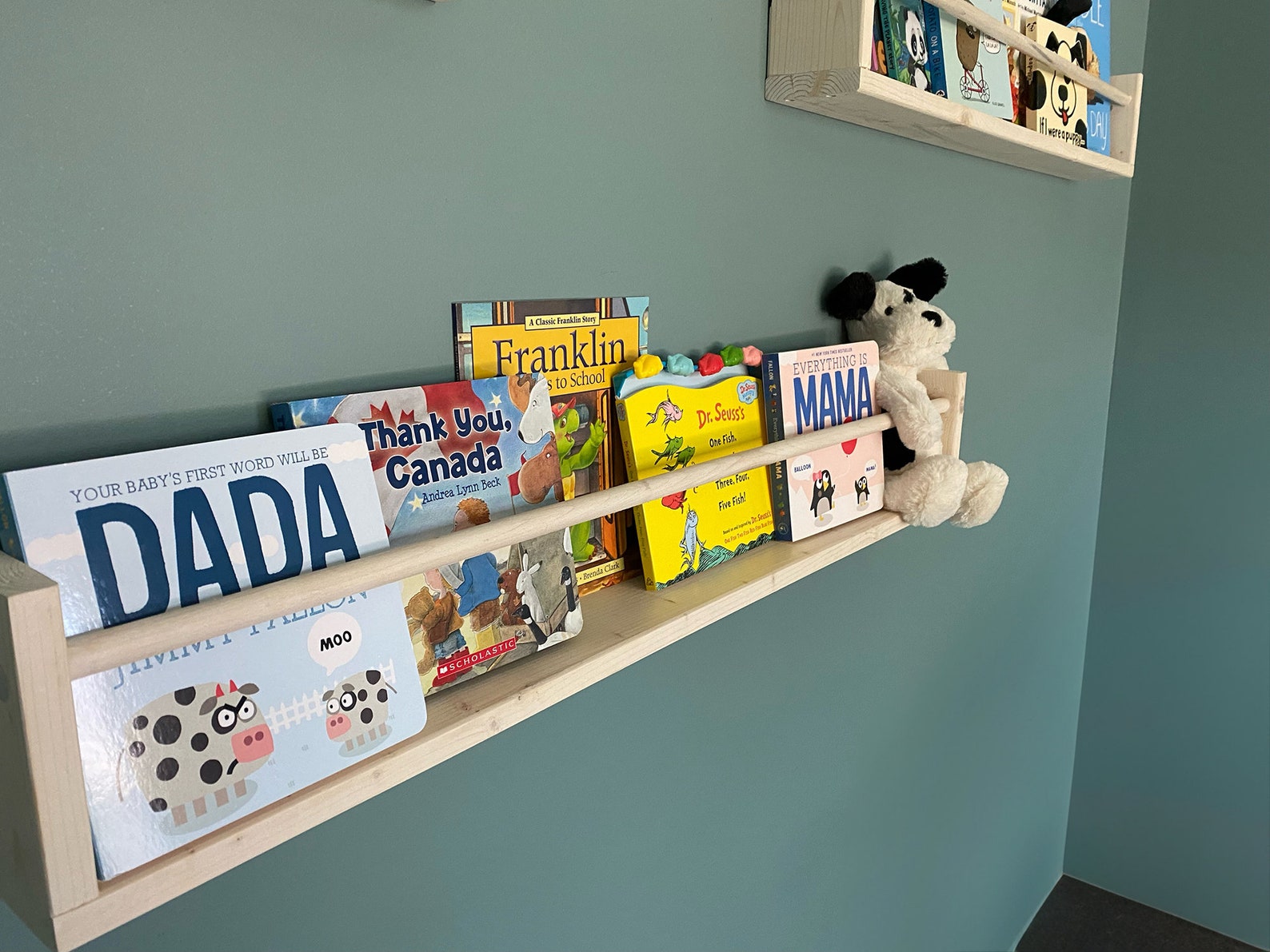 Nursery Bookshelf, Floating Bookshelf, Children's Bookshelf