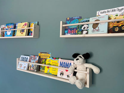 Nursery Bookshelf, Floating Bookshelf, Children's Bookshelf