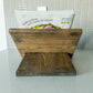 Cookbook Holder - Adjustable Wood Cookbook Stand - Tablet stand - Book stand - Recipe holder