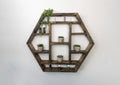 Large Hexagon Wall Shelf - 28"x 24.2"