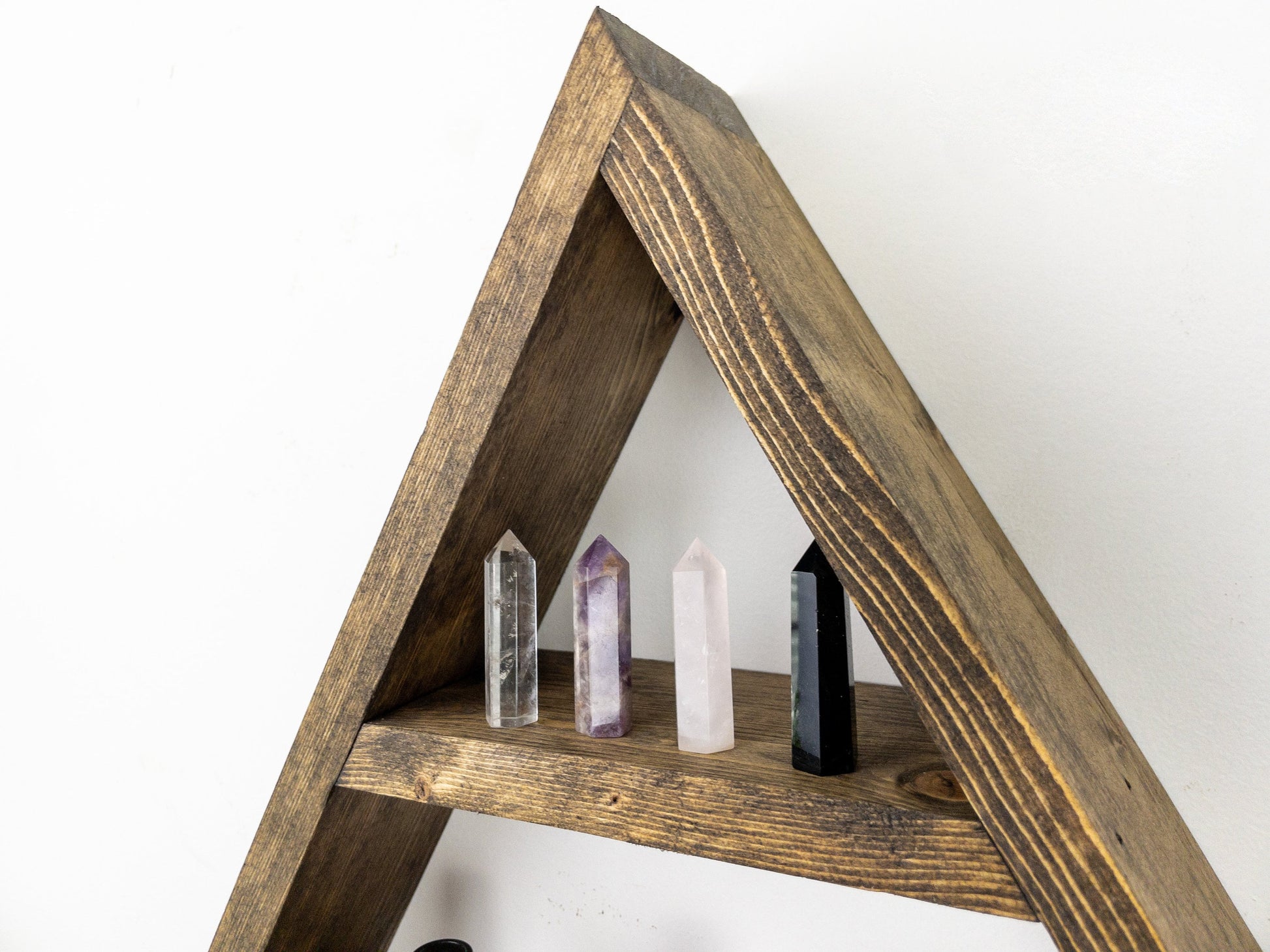 Essential Oil Shelf - Large - 26" by 30" - Crystal Shelf - Altar Shelf - Essential Oil Wall Shelf
