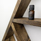 Essential Oil Shelf - Large - 26" by 30" - Crystal Shelf - Altar Shelf - Essential Oil Wall Shelf