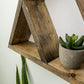 Essential Oil Shelf - Large - 26" by 30" - Crystal Shelf - Altar Shelf - Essential Oil Wall Shelf