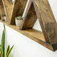 Essential Oil Shelf - Large - 26" by 30" - Crystal Shelf - Altar Shelf - Essential Oil Wall Shelf