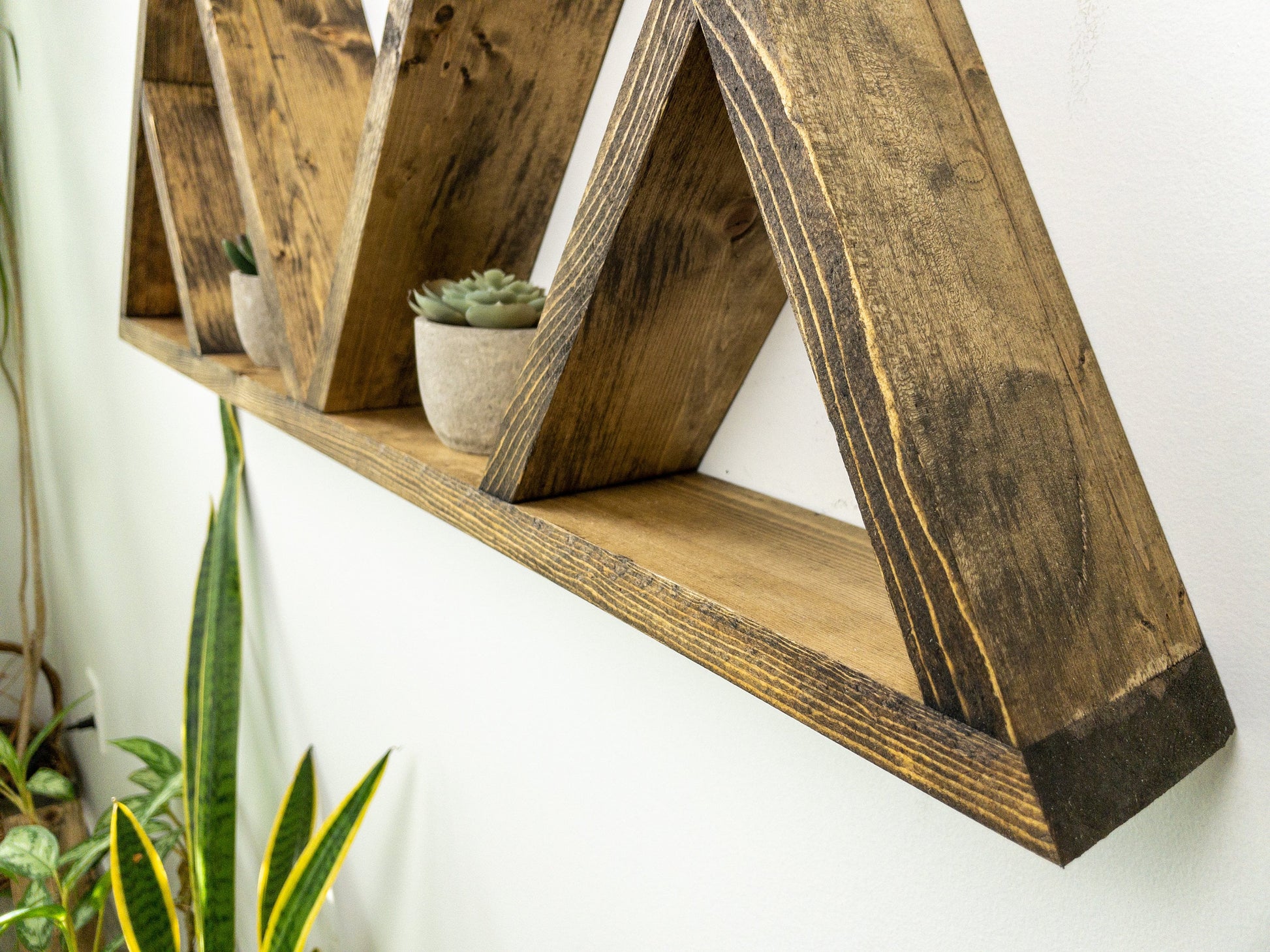 Essential Oil Shelf - Large - 26" by 30" - Crystal Shelf - Altar Shelf - Essential Oil Wall Shelf
