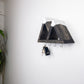 XS Mountain Shelf Key Holder - Entryway Organizer, Key Holder for Wall, Rustic Decor