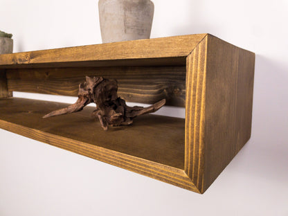 Floating Console Table, Floating Entryway Table, Floating Shelf, Rustic Shelf