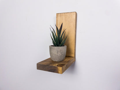 Wall Plant Shelf, Floating Shelves, Plant Shelves, Wall Decor Active
