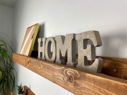 Picture Ledge Shelf, Rustic Wooden Picture Ledge Shelf, Rustic Floating Shelf, Wood Ledge